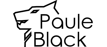 Startseiten Logo von Paule Black - personalisierte Grabsteinplatten und Geschenke mit einer Bedeutung